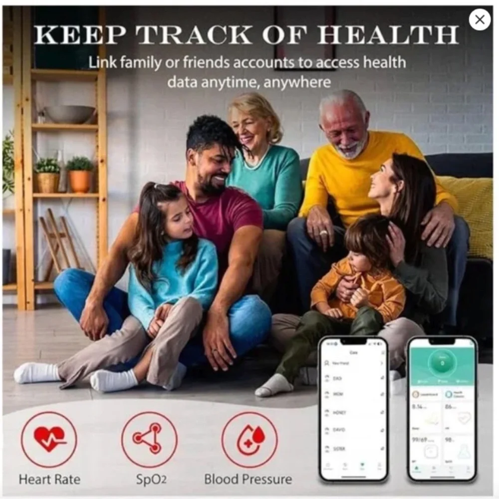 Smart Fitness Ring in Gold M532 Health Sleep Monitoring Fitness Track